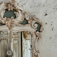Load image into Gallery viewer, 19th Century French Rococo Style Gesso &amp; Gilt Mirror