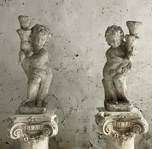 Pair Of 19th Century French Putti