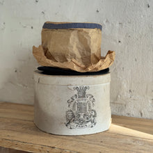 Load image into Gallery viewer, 19th Century Parisian Hatbox with top hat