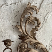 Load image into Gallery viewer, Late 19th Century French Candle Appliqué