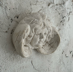 Late 19th Century French Plaster Angel