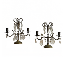 Load image into Gallery viewer, Pair Of Late 19th Century French Candle Girandoles