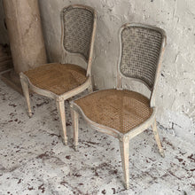 Load image into Gallery viewer, Pair Of Early 19th Century French Caned Chairs