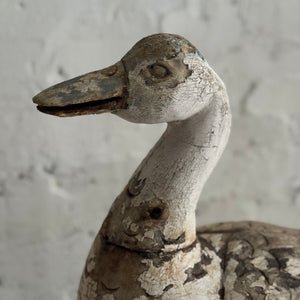 19th Century French Wooden Goose