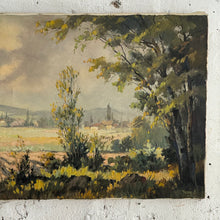 Load image into Gallery viewer, Mid-Century French Provençal Landscape By J. Morel, Oil On Canvas, Circa 1940