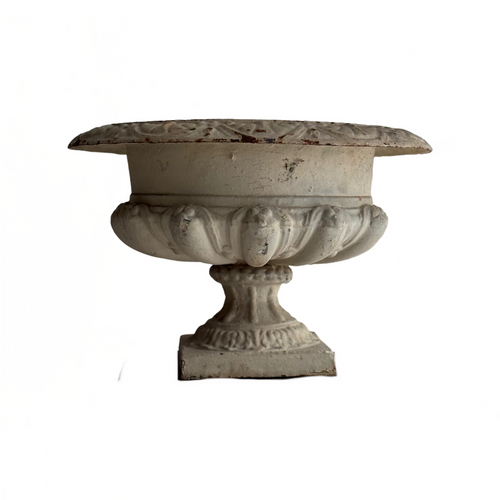 19th Century French Cast Iron Urn
