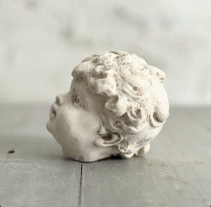 19th Century French Plâtre Putto Head