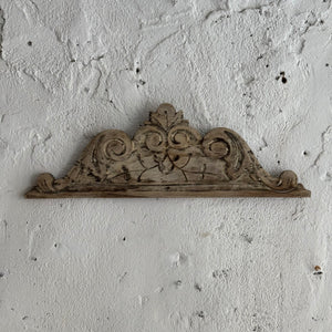 19th Century French Wooden Pediment