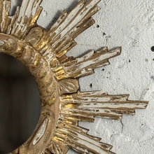 Load image into Gallery viewer, Late 19th Century French Sunburst Mirror