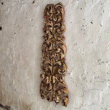 Load image into Gallery viewer, Late 18th Century Italian Wooden Candle Appliqué