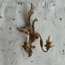 Load image into Gallery viewer, Late 19th Century French Candle Appliqué