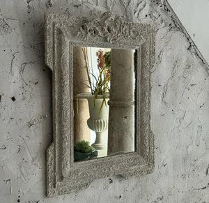 Late 19th Century French Crested Mirror