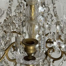 Load image into Gallery viewer, Late 19th Century French Belle Époque 6-Arm Candle Chandelier
