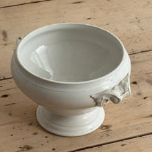 Load image into Gallery viewer, Late 19th Century French Digoin &amp; Sarreguemines Soupiere With Acanthus Scroll Handles