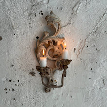 Load image into Gallery viewer, Late 19th Century French Candle Appliqué