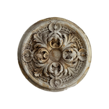 Load image into Gallery viewer, Late 19th Century French Plaster Ceiling Rose