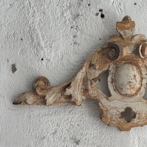 Late 18th Century French Carved Pediment