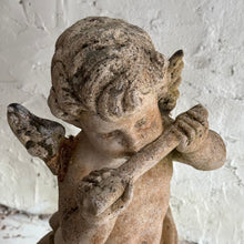 Load image into Gallery viewer, Late 19th Century French Putti Statue On Plinth