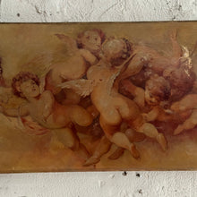 Load image into Gallery viewer, Early 19th Century French Putti Painting On Canvas