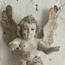 Load image into Gallery viewer, Late 19th Century French Wooden Putto