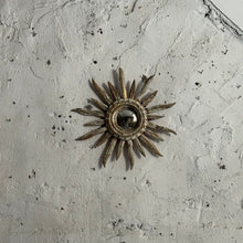 Load image into Gallery viewer, Late 19th Century French Convex Sunburst Mirror
