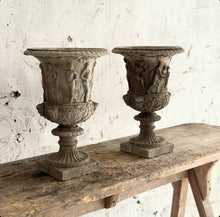 Load image into Gallery viewer, Pair Of 20th Century Medici Urns