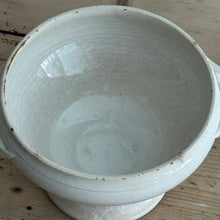 Load image into Gallery viewer, French Opaque De Sarreguemines Ironstone Soupière Base with Acanthus Decoration
