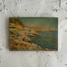 Load image into Gallery viewer, Frachier - Marseille Coast, 1906 | Antique French Oil Painting
