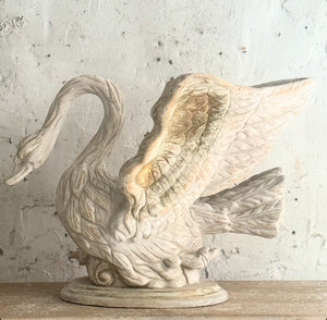 Italian Carved Swan