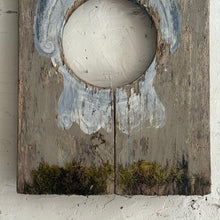 Load image into Gallery viewer, Late 19th Century French Hand Painted L’oeil De Boeuf Panel