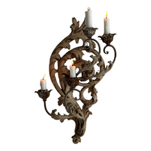 Load image into Gallery viewer, Late 19th Century French Candle Appliqué