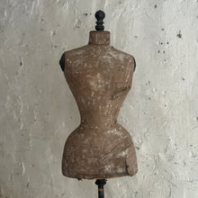 Load image into Gallery viewer, Late 19th Century French Wasp Waist Mannequin