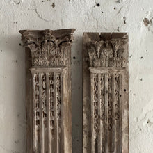 Load image into Gallery viewer, Pair of Late 18th Century French Carved Corinthian Pilasters
