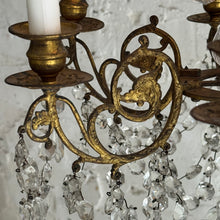 Load image into Gallery viewer, Early 19th Century French 6-Arm Candle Chandelier