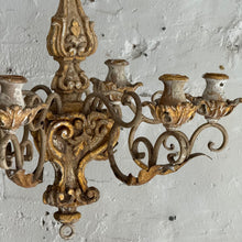 Load image into Gallery viewer, Late 19th Century Italian Candle Chandelier