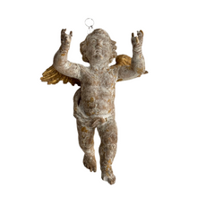 Load image into Gallery viewer, Early 19th Century Carved Wooden Putto