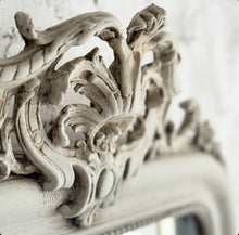 Load image into Gallery viewer, 19th Century French Crested Mirror