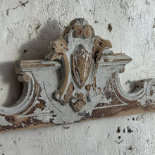 Load image into Gallery viewer, Late 19th Century French Wooden Pediment
