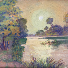 Load image into Gallery viewer, Early 20th Century French Riverside Landscape