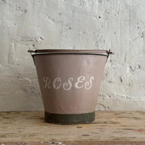 Painted ‘Roses’ Bucket