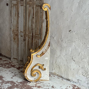 Late 18th Century French Wooden Corbel