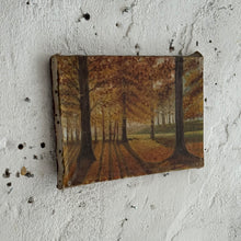 Load image into Gallery viewer, Early 20th Century Autumn Woodland Landscape | Oil on Canvas