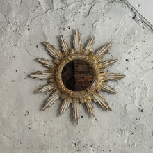 Load image into Gallery viewer, Late 19th Century French Sunburst Mirror