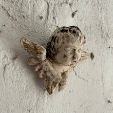 Load image into Gallery viewer, 19th Century French Carved Polychrome Cherub Wall Fragment