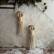 Load image into Gallery viewer, Pair Of 19th Century French Plaster Putti Corbels