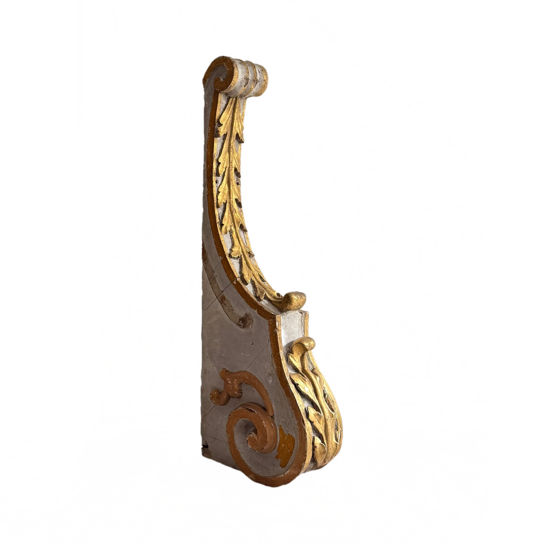 Late 18th Century French Wooden Corbel