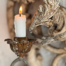Load image into Gallery viewer, Late 19th Century French Candle Appliqué