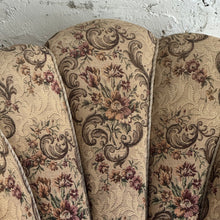 Load image into Gallery viewer, Antique French-Style Scallop-Back Salon Chair, Circa 1900