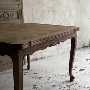 Late 19th Century French Parquetry Dining Table