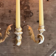 Load image into Gallery viewer, Late 18th Century French Wooden Boiserie Candelabra